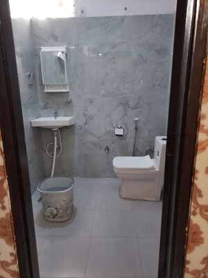 Bathroom in 3 BHK Apartment at Salasar Residency Mansarovar, Mansarovar – for Rent