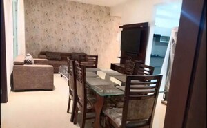Living Room in 3 BHK Apartment at Maya Green Lotus Utsav, International Airport Road – for Rent