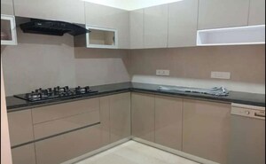 Kitchen in 3 BHK Apartment at Maya Green Lotus Utsav, International Airport Road – for Rent