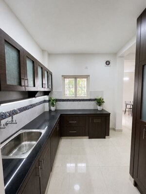 Kitchen in 3 BHK Apartment at Sellur – for Sale