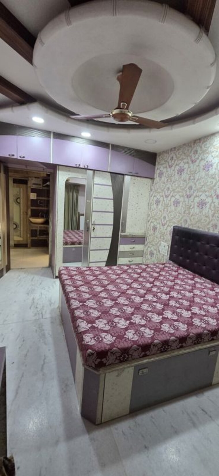 Bedroom, kukreja-complex 2 Bedroom 720 Sq.Ft. Apartment In Bhandup West Mumbai 10452562