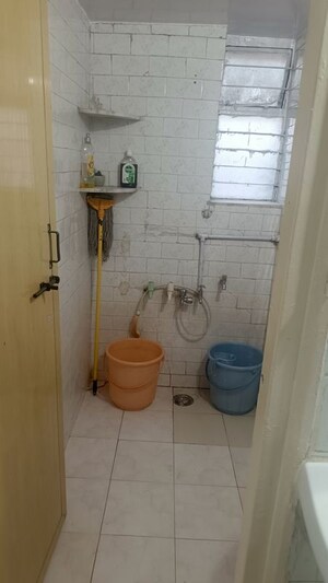 Bathroom in 1 BHK Independent House at Walvekar Nagar – for Rent