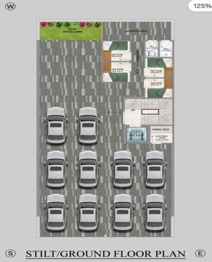 4 BHK Builder Floor – Exterior View View at DLF Building 10, Dlf Phase ii - for Sale