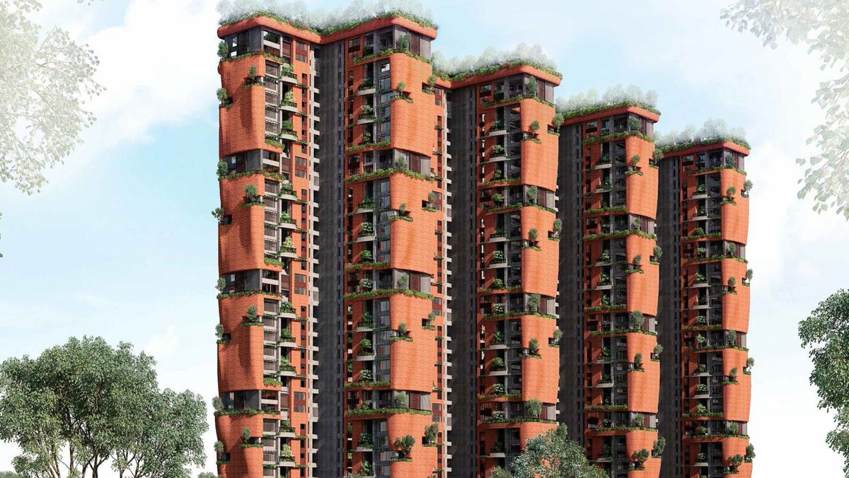 2 BHK 1495 Sq.Ft. Apartment in Total Environment In That Quiet Earth
