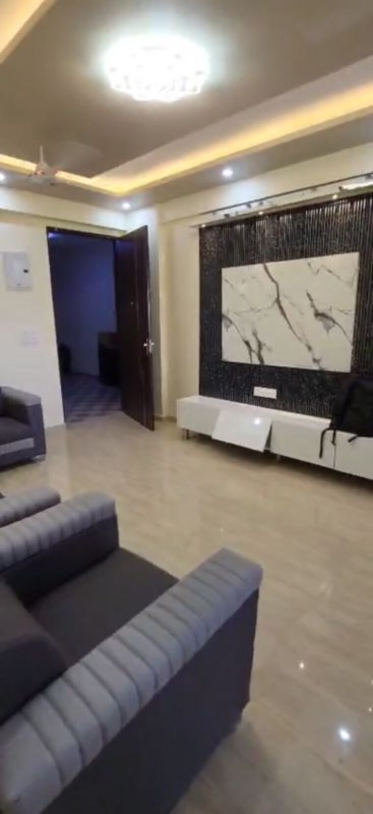 Living Room, advitya-homes 2 Bedroom 780 Sq.Ft. Apartment In Sector 143 Faridabad 10452672