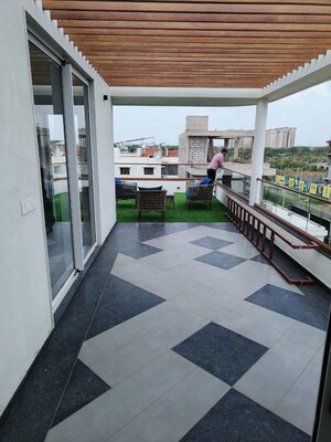 Balcony in 4 BHK Villa at Shrijee Gardenia, Bhayli – for Sale