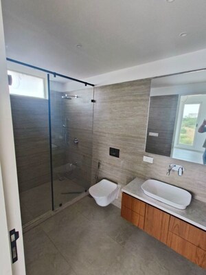 Washroom in 4 BHK Villa at Shrijee Gardenia, Bhayli – for Sale