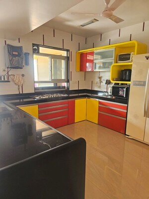 Kitchen in 5 BHK Apartment at Golibar – for Rent