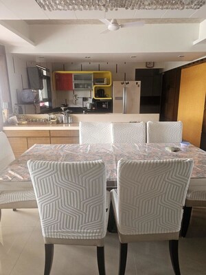 Dining area in 5 BHK Apartment at Golibar – for Rent