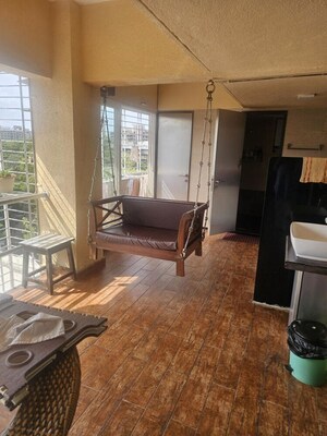 Living Room in 5 BHK Apartment at Golibar – for Rent