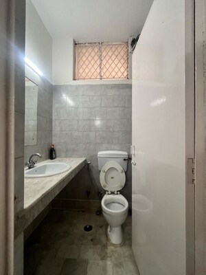Bathroom in 4 BHK Builder Floor at Vasant Vihar – for Rent