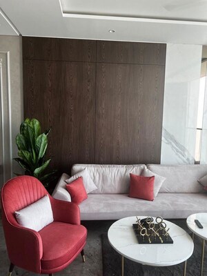 Living Room in 5 BHK Apartment at Marathon Monte South, Byculla West – for Rent