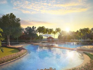 Swimming Pool in 4 BHK Apartment at Marathon Monte South, Byculla West – for Rent