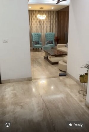 Living Room in 3 BHK Builder Floor at Sushant Lok I – for Sale