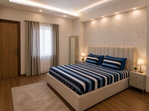 Bedroom in 3 BHK Builder Floor at Sushant Lok I – for Sale