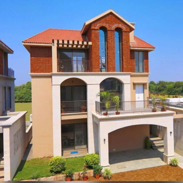 Exterior View, krishna-bhuvi 4 Bedroom 2000 Sq.Ft. Villa In Bhayli Vadodara 10452772