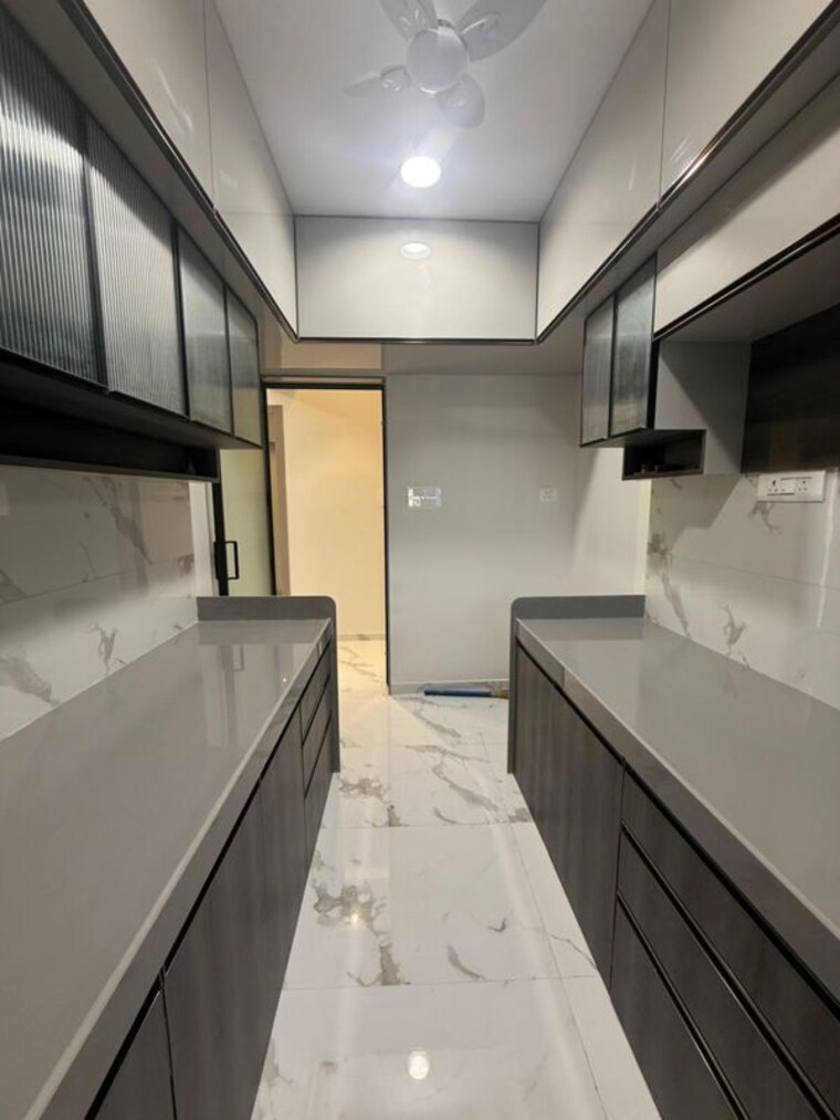 Kitchen, dotom-isle 3 Bedroom 984 Sq.Ft. Apartment In Malad West Mumbai 9840681