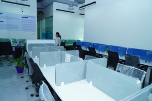 Team Area in  Office Space at Lodha Supremus Kolshet Road, Kolshet Road – for Rent