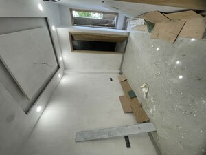 Staircase in 3 BHK Builder Floor at Amolik Residency, Sector 86 – for Sale