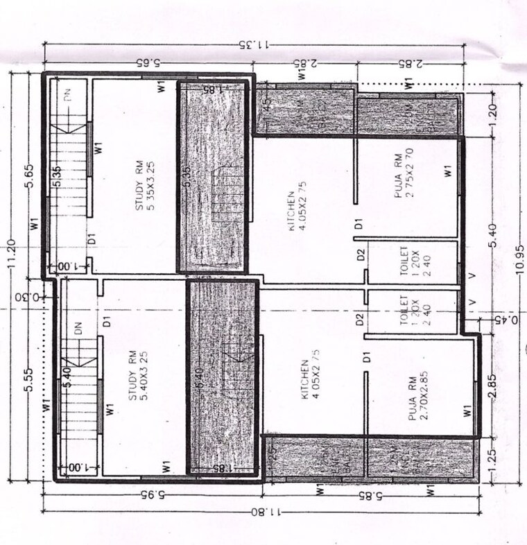 Room, hingne khurd 3 Bedroom 2300 Sq.Ft. Independent House In Hingne Khurd Pune 10452888