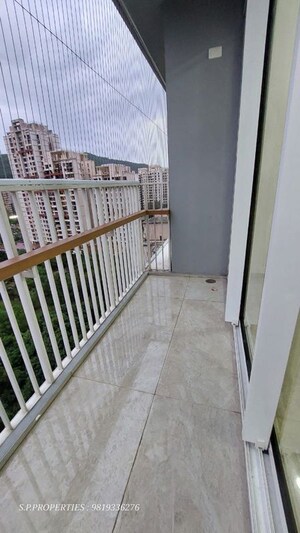 Balcony in 3 BHK Apartment at Tata Serein, Pokhran Road No Two – for Sale