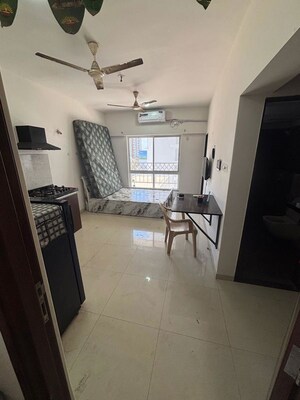 Kitchen in Studio Apartment at Gera World of Joy, Kharadi – for Rent