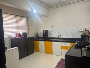 Kitchen in 3 BHK Apartment at Kumar Princetown Royal, Undri – for Rent