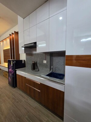 Kitchen in 1 RK Apartment at Gaur Runway Suites, Gaur Yamuna City – for Rent