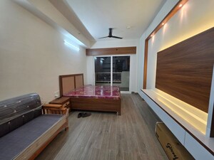 Balcony in 1 RK Apartment at Gaur Runway Suites, Gaur Yamuna City – for Rent