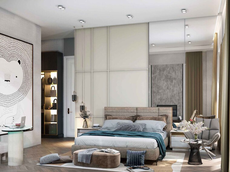 Living Room, whiteland-the-aspen 4 Bedroom 3600 Sq.Ft. Apartment In Sector 76 Gurgaon 10452953