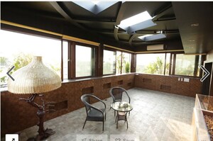 Balcony in 4 BHK Builder Floor at Vasant Vihar – for Rent