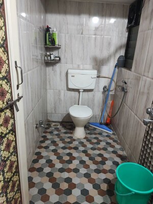 Bathroom in 2 BHK Apartment at Jagtap Dairy – for Sale