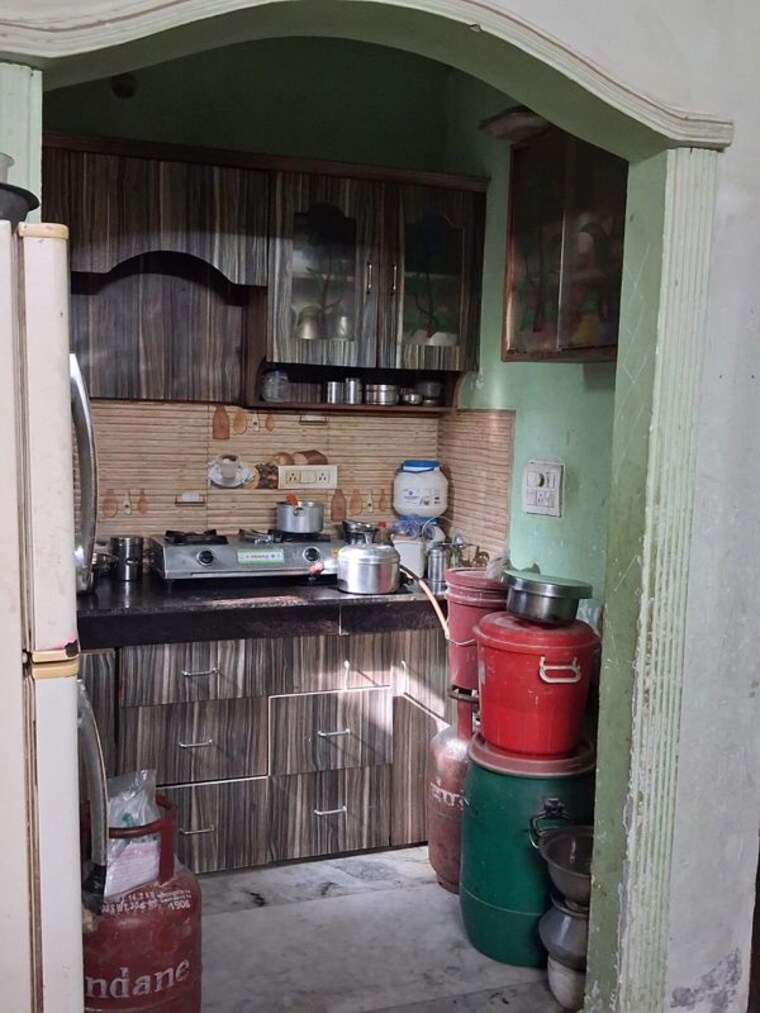 Kitchen, highland-park-chandigarh 2 Bedroom 900 Sq.Ft. Independent House In Bhabat Zirakpur 10452986