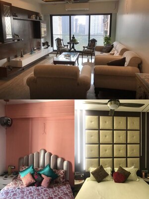 Living Room in 1 BHK Apartment at Dhiraj Tower, Chembur – for Rent