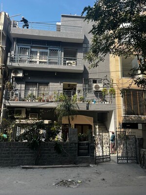 4 BHK Builder Floor – Exterior View View at Greater Kailash I - for Rent