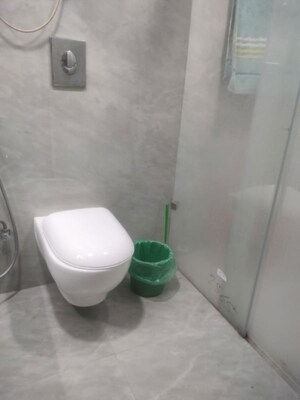 Bathroom in 4 BHK Apartment at Vasant Kunj – for Rent