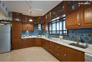 Kitchen in 4 BHK Builder Floor at Vasant Vihar – for Rent