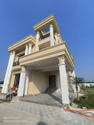 5 BHK Villa – Exterior View View at Vraj Regalia 18, Bhayli - for Sale