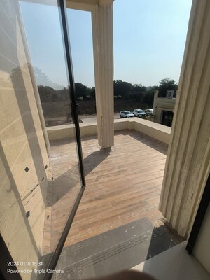 Balcony in 5 BHK Villa at Vraj Regalia 18, Bhayli – for Sale