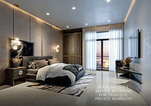 Bedroom in 2 BHK Builder Floor at Signature Global City 93, Sector 93 – for Sale