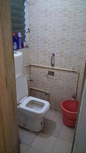 Bathroom in 1 BHK Apartment at Omkar Vayu, Mahim – for Rent