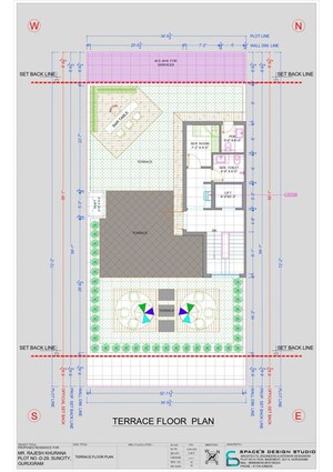 Floor Plan in 4 BHK Builder Floor at Suncity – for Sale