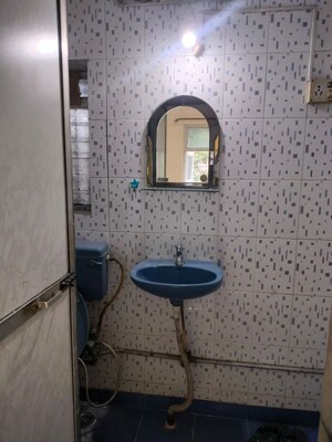 Bathroom in 2 BHK Apartment at Vrindavan CHS Thane West, Vrindavan Society – for Rent