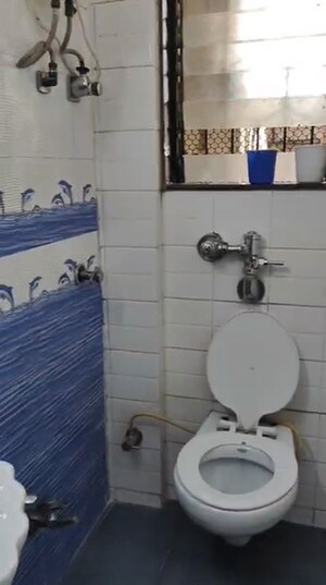 Bathroom in 2.5 BHK Apartment at Chembur – for Rent