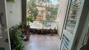 Balcony in 2.5 BHK Apartment at MD Sky View, Baner – for Rent