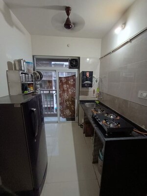 Kitchen in 1 BHK Apartment at Bhavya Oyster Marina, Ulwe Sector 3 – for Rent
