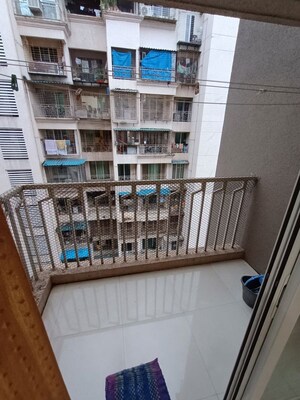Balcony in 1 BHK Apartment at Bhavya Oyster Marina, Ulwe Sector 3 – for Rent
