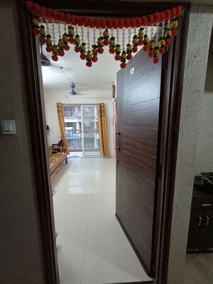 Building Lobby in 1 BHK Apartment at Bhavya Oyster Marina, Ulwe Sector 3 – for Rent