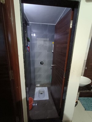Bathroom in 1 BHK Apartment at Bhavya Oyster Marina, Ulwe Sector 3 – for Rent