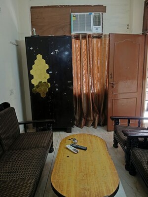 Bedroom in 1 BHK Builder Floor at Kalkaji – for Rent